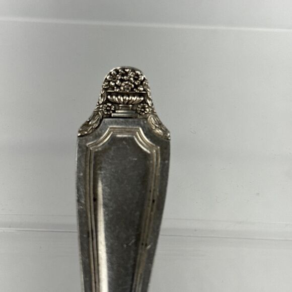 HAWTHORNE 1908 by Rockford Silver Plate Co. Pierced Berry Spoon - Picture 2 of 8